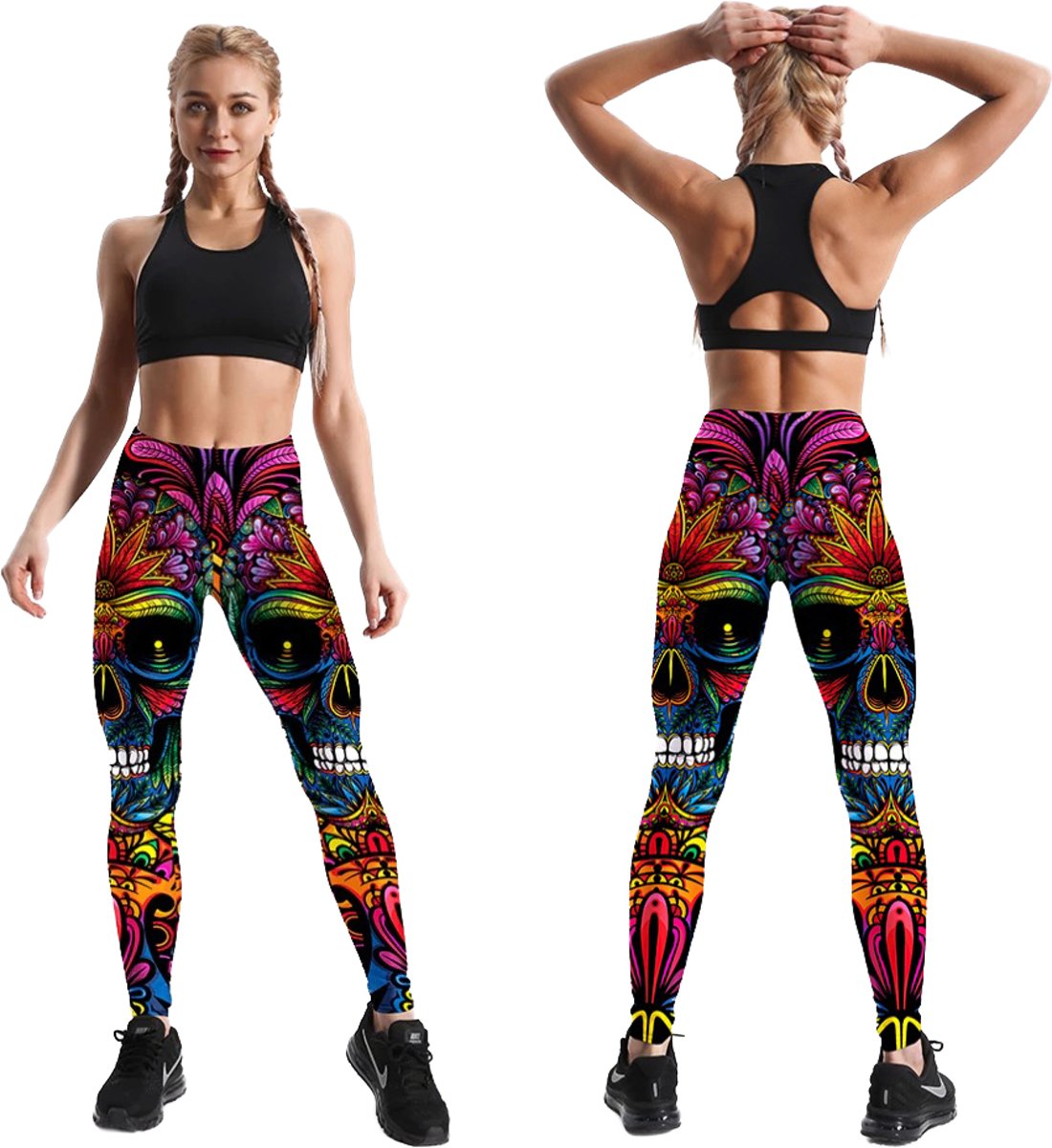 Legging Skull Multi Maat M